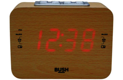Bush Wooden Clock Radio - Wood